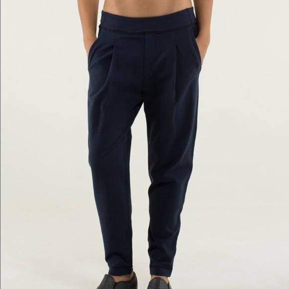 SOLD - Lululemon black jogger pants - Picture 2 of 6